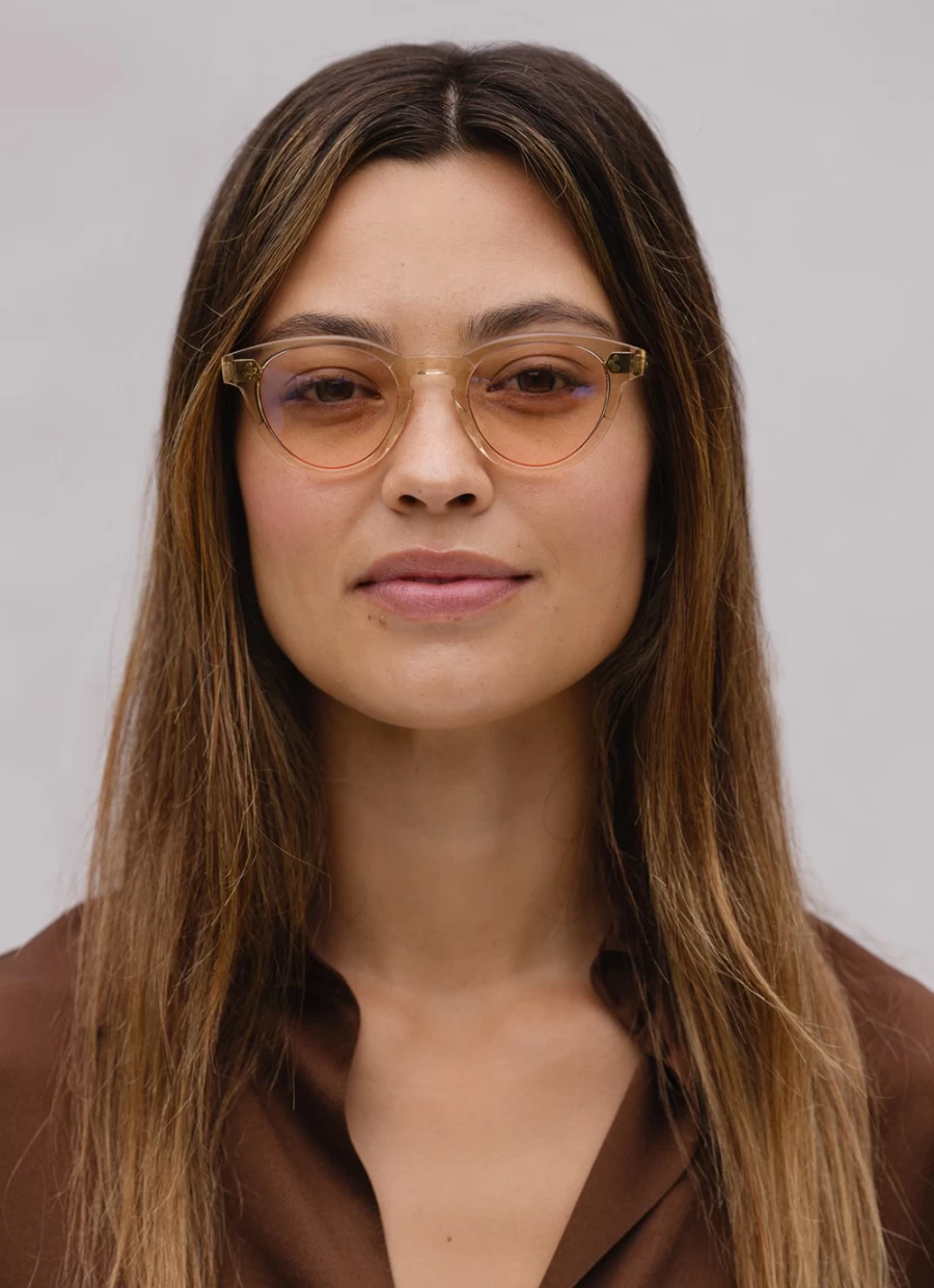 Garrett Leight Audrey C Eyeglasses - Classic Acetate Frame for Men & Women
